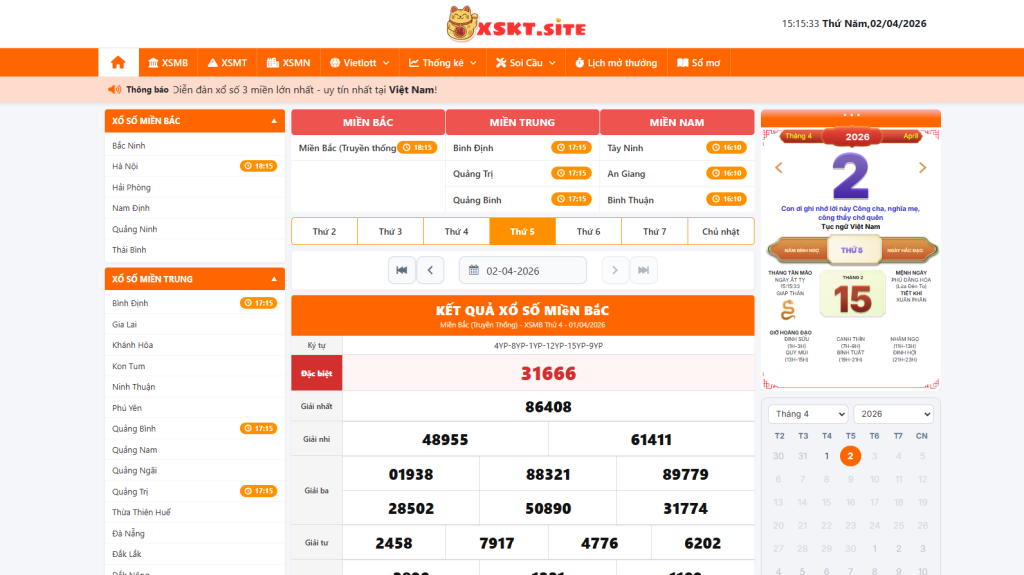 Source Xổ số kèm API